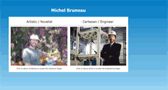 Desktop Screenshot of michelbruneau.com